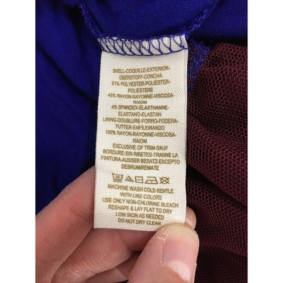 Free People Size M Blue Rock Princess Beaded Dress - Picture 6 of 7